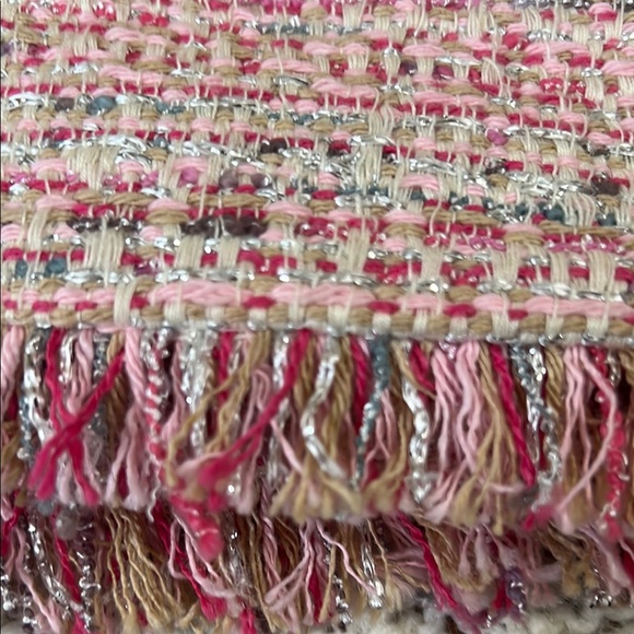 Pure Collection Pink and White Tweed Blazer - Picture 10 of 10